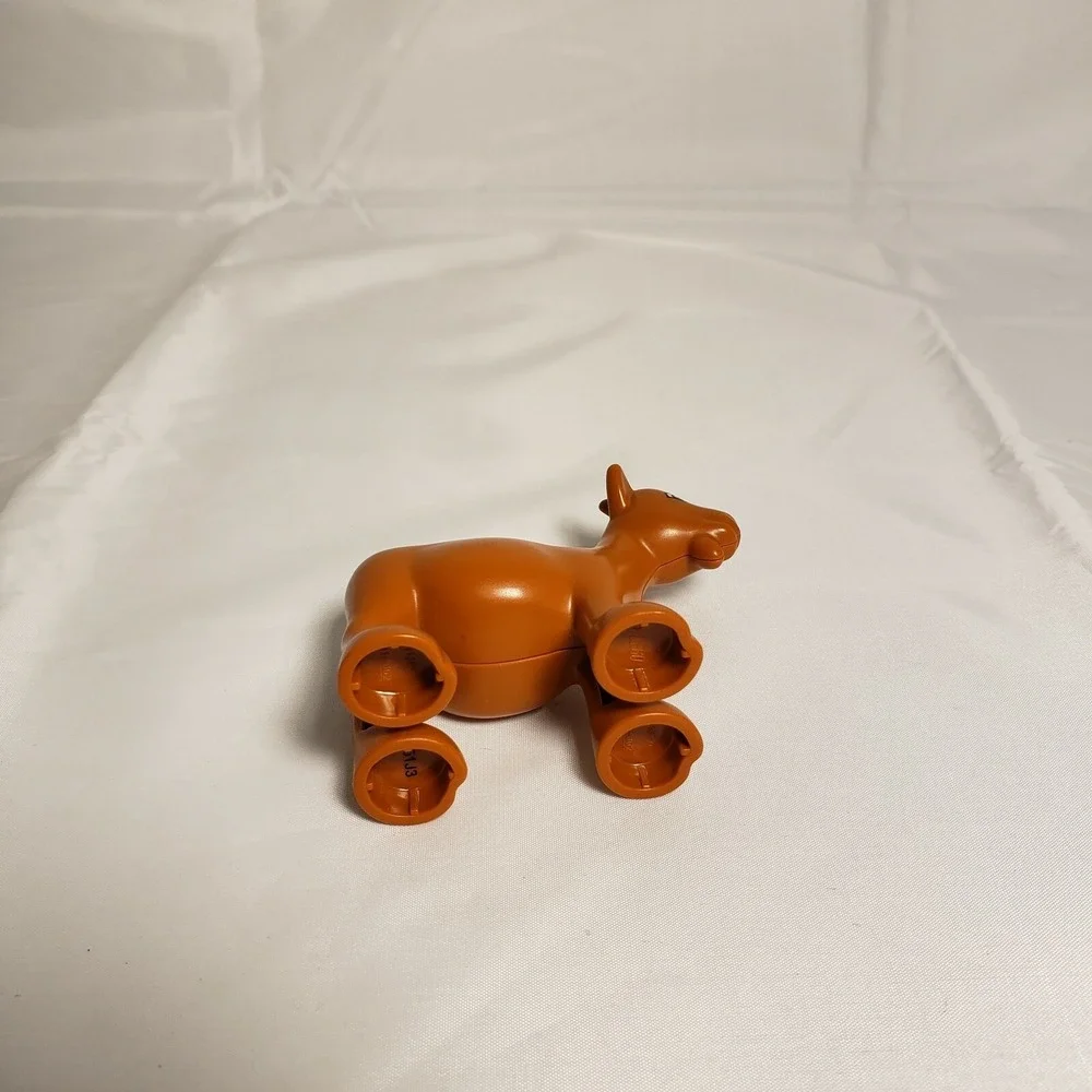 Lego Duplo Brown Goat Farm Animal From Set 10522 Minifigure - Picture 6 of 7